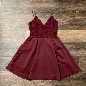 Charlotte Russe Mini Dress with lace